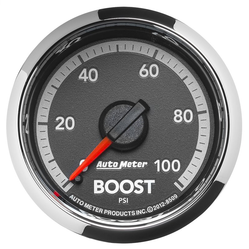 AutoMeter | GAUGE BOOST 2 1/16in. 100PSI MECHANICAL RAM GEN 4 FACTORY MATCH AutoMeter Cadrans
