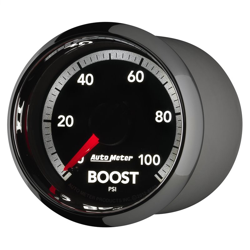 AutoMeter | GAUGE BOOST 2 1/16in. 100PSI MECHANICAL RAM GEN 4 FACTORY MATCH AutoMeter Gauges