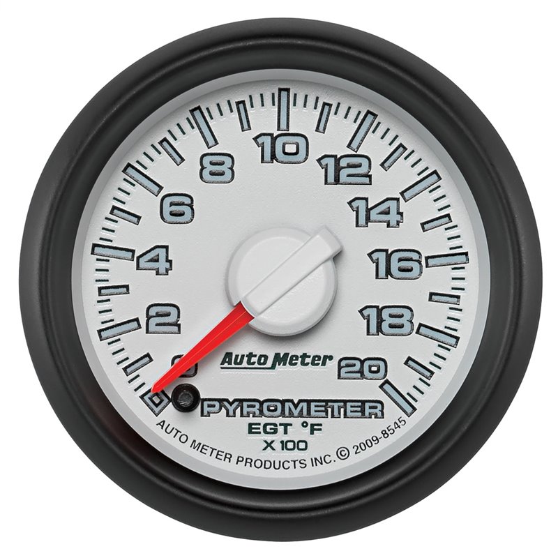 AutoMeter | GAUGE PYRO. (EGT) 2 1/16in. 2000deg.F STEPPER MOTOR RAM GEN 3 FACT. MATCH AutoMeter Gauges