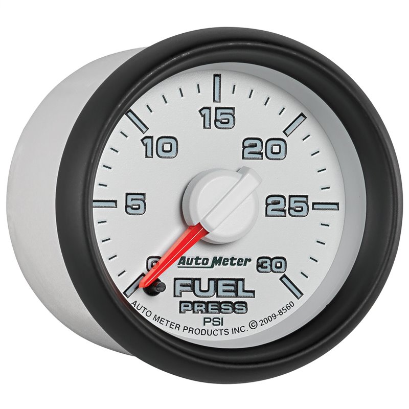 AutoMeter | GAUGE FUEL PRESS 2 1/16in. 30PSI DIGITAL STEPPER MOTOR RAM GEN 3 FACT. MATC AutoMeter Gauges