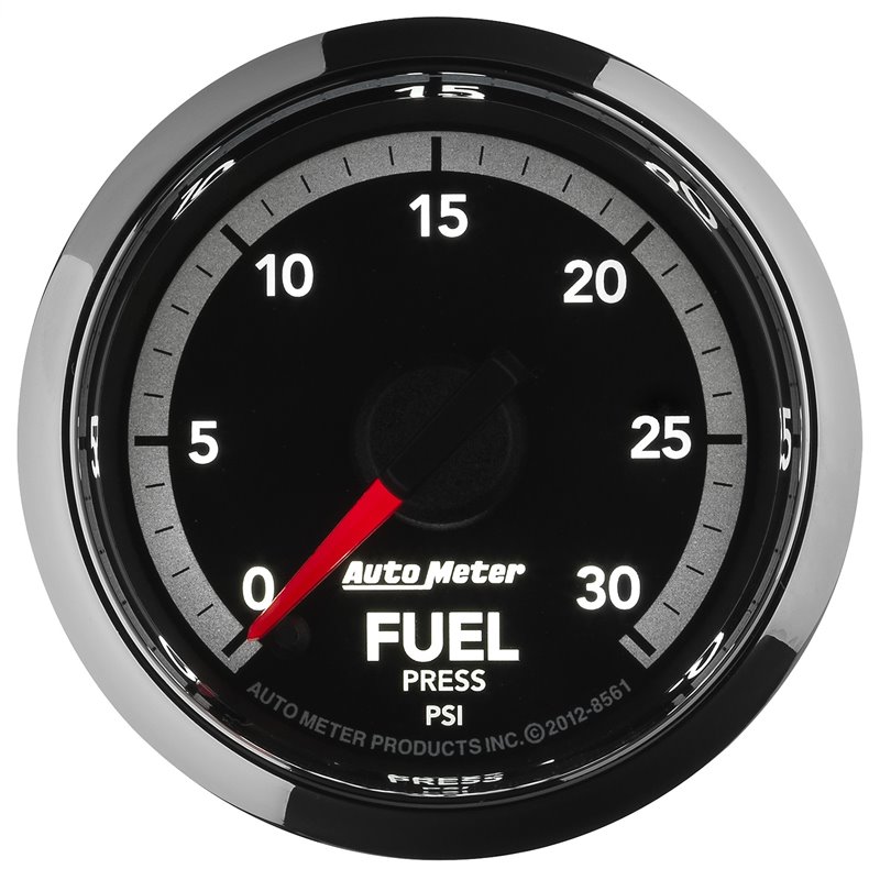 AutoMeter | GAUGE FUEL PRESS 2 1/16in. 30PSI DIGITAL STEPPER MOTOR RAM GEN 4 FACT. MATC AutoMeter Gauges