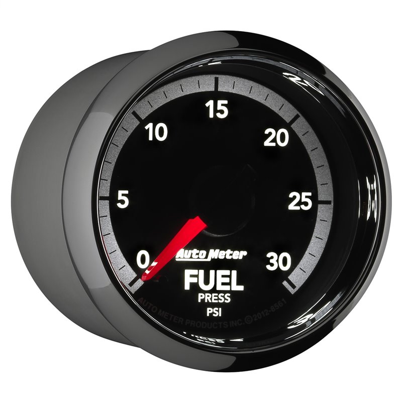 AutoMeter | GAUGE FUEL PRESS 2 1/16in. 30PSI DIGITAL STEPPER MOTOR RAM GEN 4 FACT. MATC AutoMeter Gauges