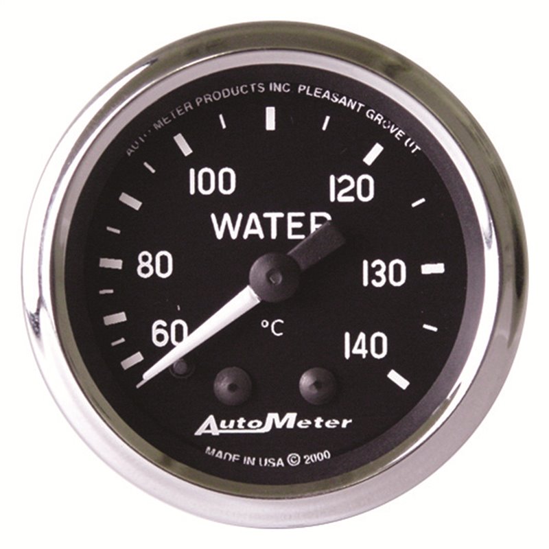AutoMeter | GAUGE WATER TEMP 2 1/16in. 60-140deg.C MECHANICAL COBRA AutoMeter Gauges