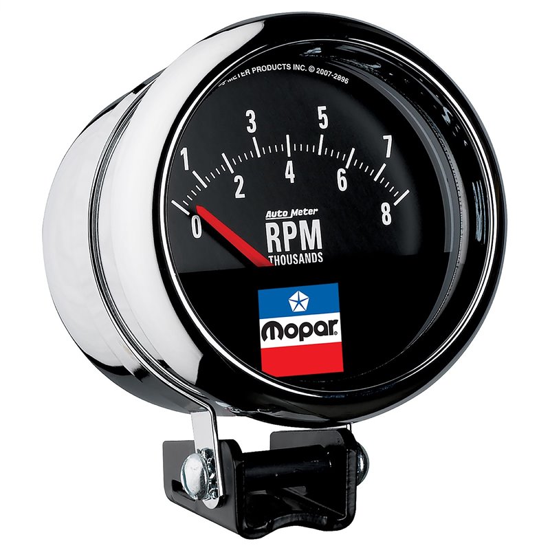 AutoMeter | GAUGE TACHOMETER 3-3/4in. 8'000 RPM PEDESTAL SHORT SWEEP MOPAR CLASSIC AutoMeter Gauges