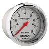 AutoMeter | GAUGE TACHOMETER 3 3/8in. 8K RPM MARINE CHROME AutoMeter Gauges