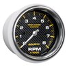 AutoMeter | GAUGE TACHOMETER 3 3/8in. 8K RPM MARINE CARBON FIBER AutoMeter Cadrans