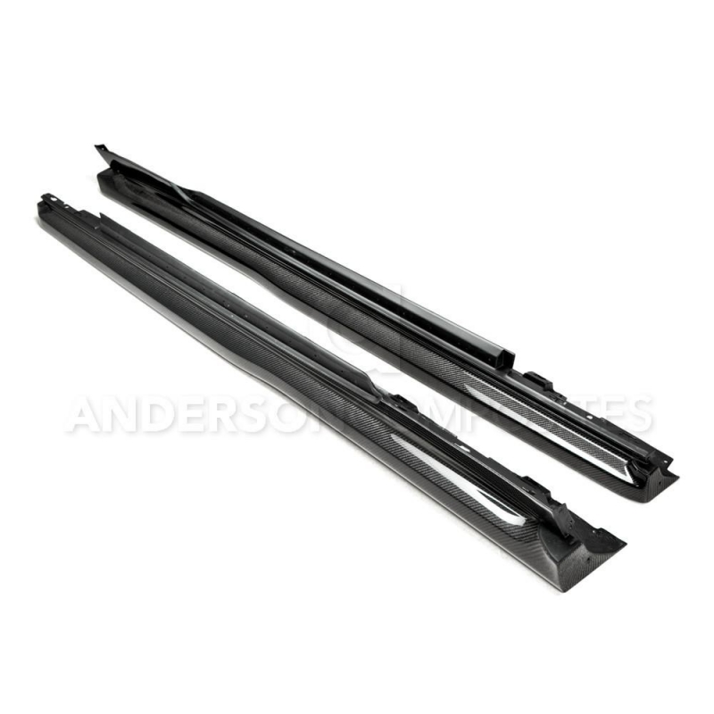 Anderson Composites | Carbon Fiber Rockers - Camaro 3.6L / 6.2L / 7.0L 2014-2015 Anderson Composites Side Skirts