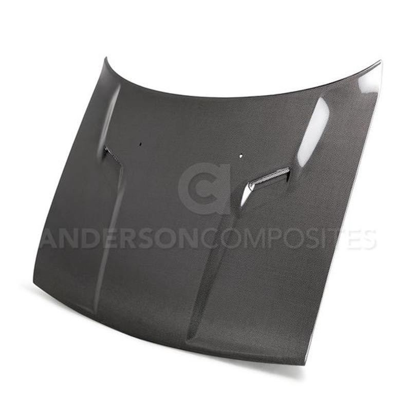 Anderson Composites | Carbon Fiber Hood - Challenger 2008-2014 Anderson Composites Hoods & Scoops