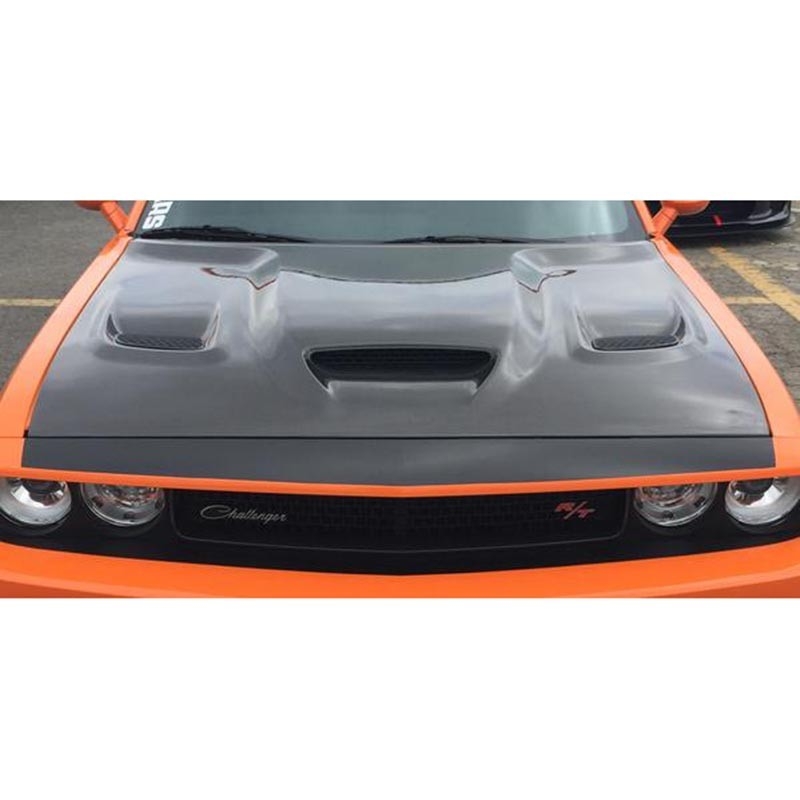 Anderson Composites | Carbon Fiber Hood - Challenger 2015-2019 Anderson Composites Hoods & Scoops