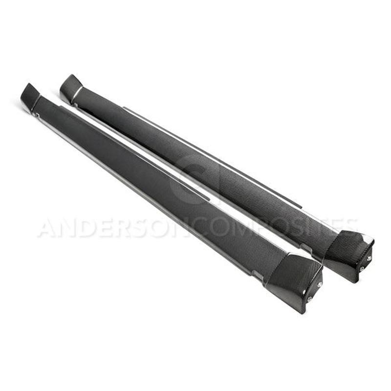 Anderson Composites | Carbon Fiber Rockers - Challenger 2018-2021 Anderson Composites Side Skirts