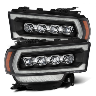 AlphaRex | NOVA-Series Full LED Quad 3D Projector Headlights - Ram 2500 / 3500 2019-2022 AlphaRex Phares avant