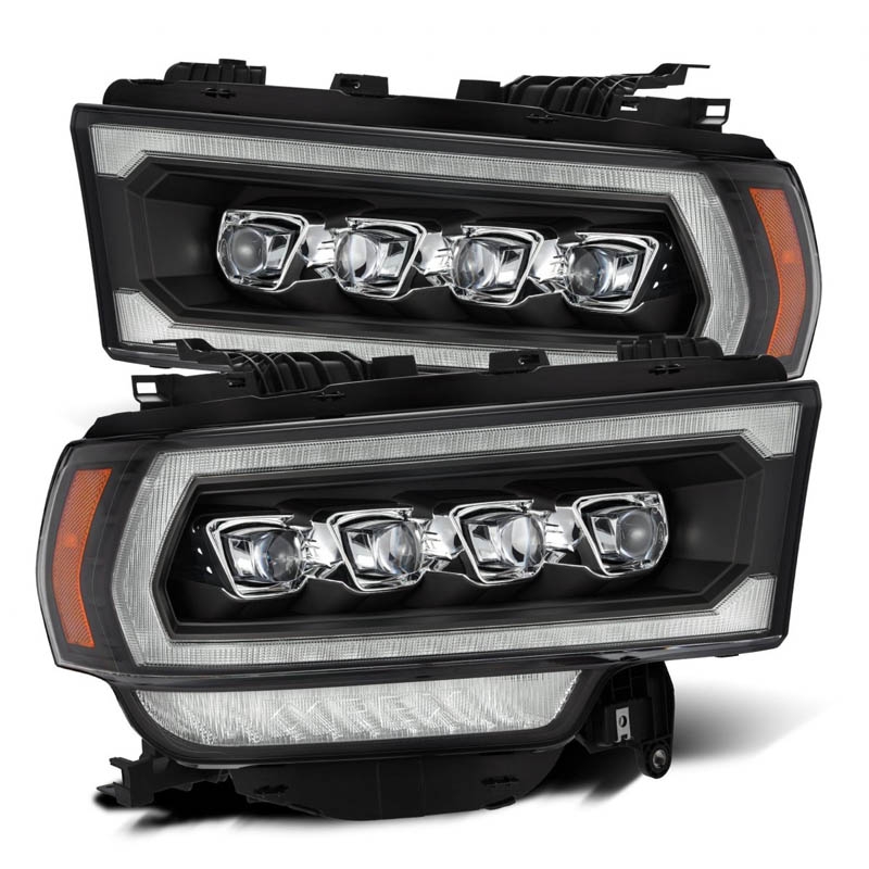 AlphaRex | NOVA-Series Full LED Quad 3D Projector Headlights - Ram 2500 / 3500 2019-2022 AlphaRex Headlights