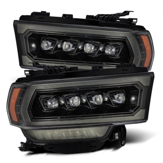 AlphaRex | NOVA-Series Full LED Quad 3D Projector Headlights - Ram 2500 / 3500 2019-2022 AlphaRex Phares avant