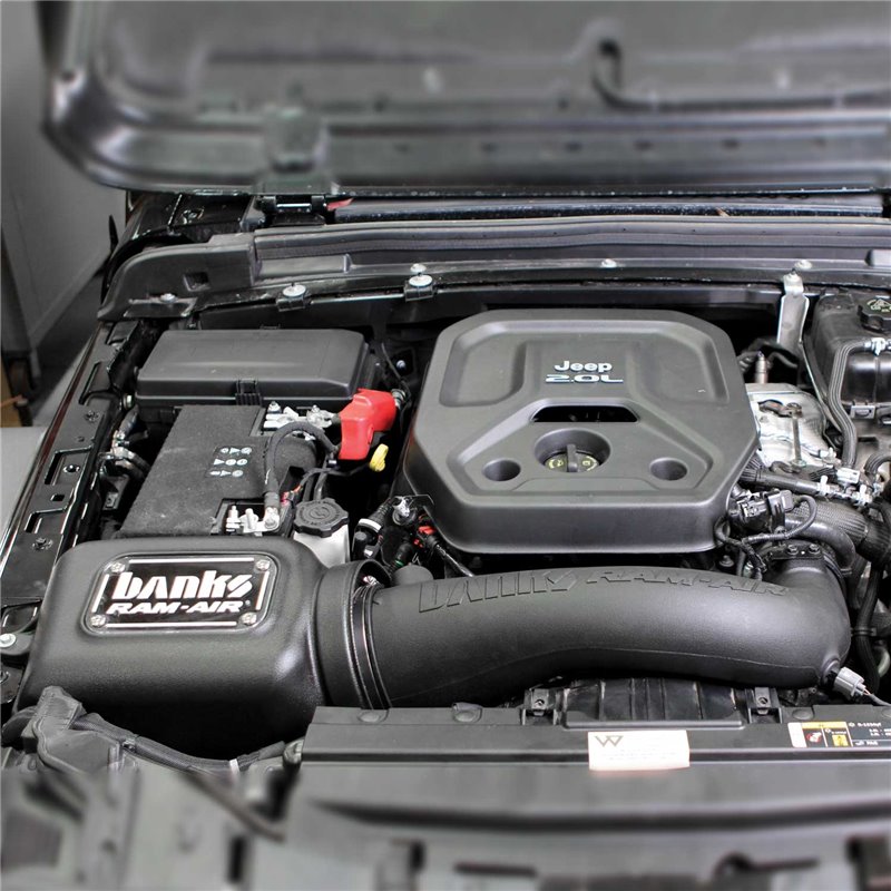 Banks Power | Banks Ram-Air® Intake System - Wrangler / Wrangler (JL) 2.0T 2018-2022 Banks Power Entrées Air