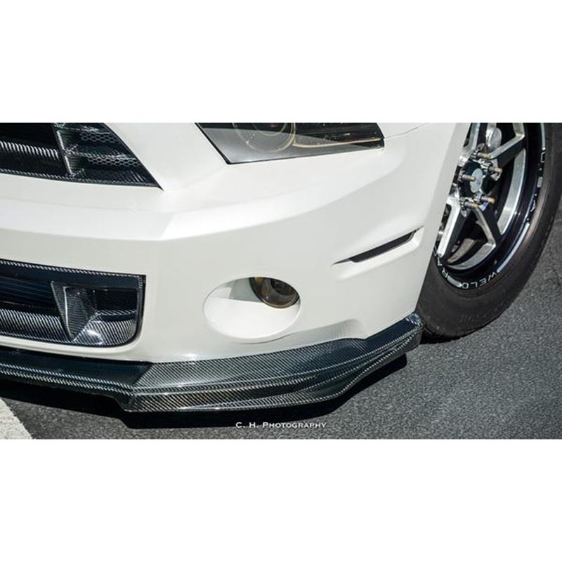 Anderson Composites | Carbon Fiber Splitter/Lip - Mustang 2010-2014 Anderson Composites Lips, Splitters & Canards