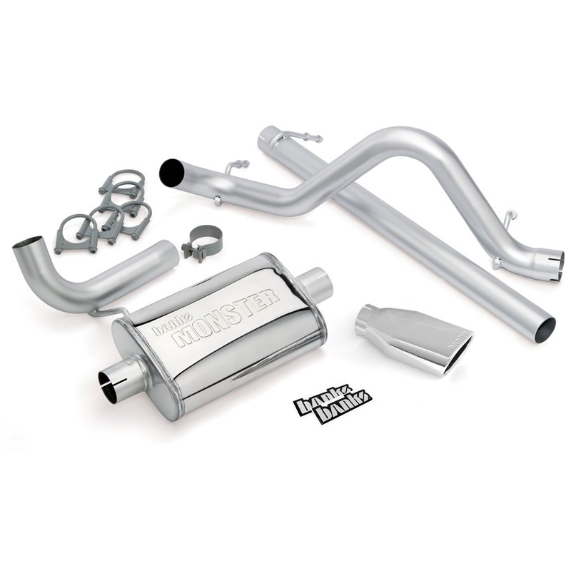 Banks Power | Monster® Exhaust - Wrangler (JK) 3.8L 2007-2011 Banks Power Cat-Back Exhausts