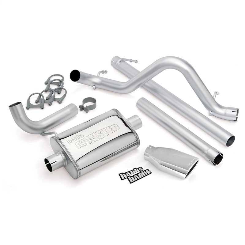 Banks Power | Monster® Exhaust - Wrangler (JK) 3.8L 2007-2011 Banks Power Cat-Back Exhausts