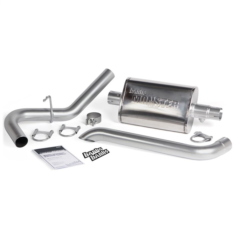 Banks Power | Monster® Exhaust - Cherokee 4.0L 1987-2001 Banks Power Cat-Back Exhausts