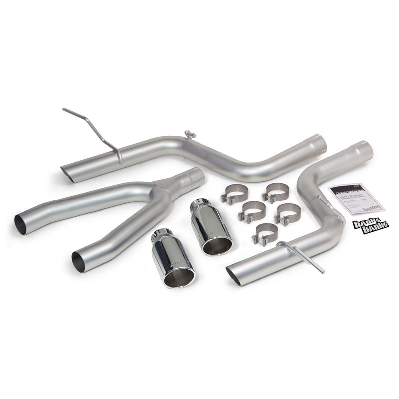 Banks Power | Monster® Diesel Duals Exhaust - Grand Cherokee 3.0L 2014-2015 Banks Power Filter-Back Exhausts