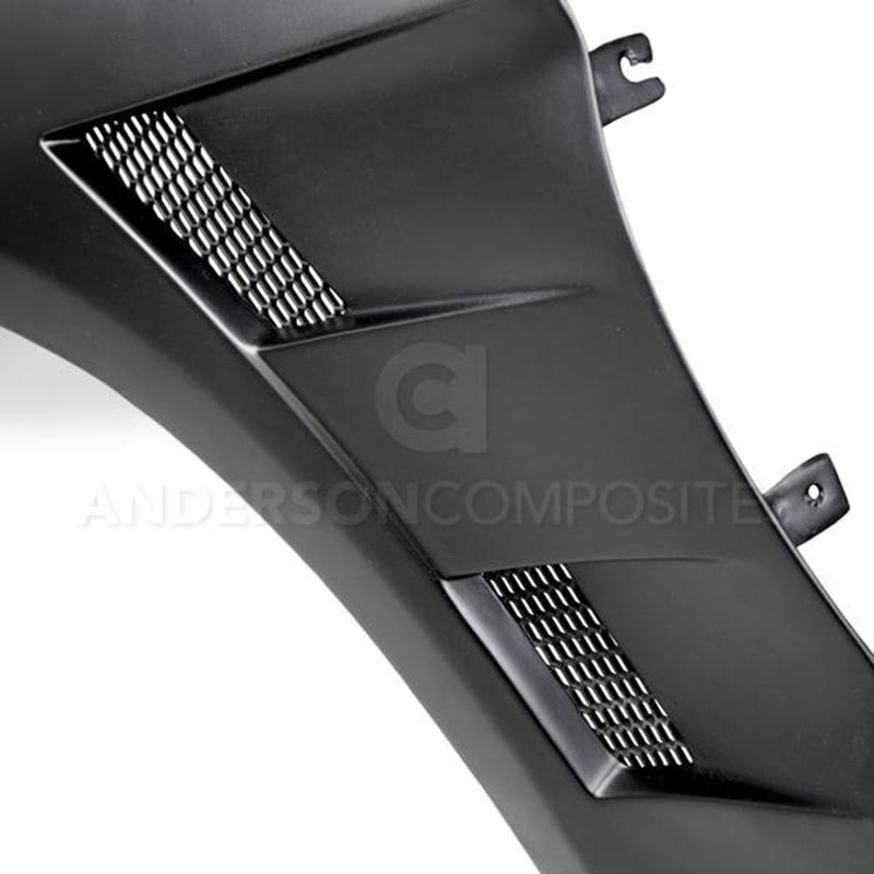 Anderson Composites | Fiberglass Fenders - Mustang 2015-2017 Anderson Composites Fenders & Vents