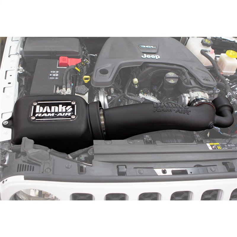 Banks Power | Banks Ram-Air® Intake System - Gladiator / Wrangler (JL) 3.6L 2018-2022 Banks Power Entrées Air