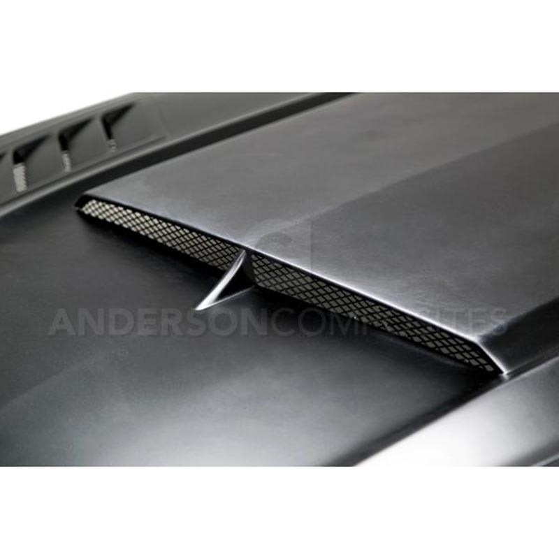 Anderson Composites | Fiberglass Hood - MUSTANG 2015-2017 Anderson Composites Body Kits