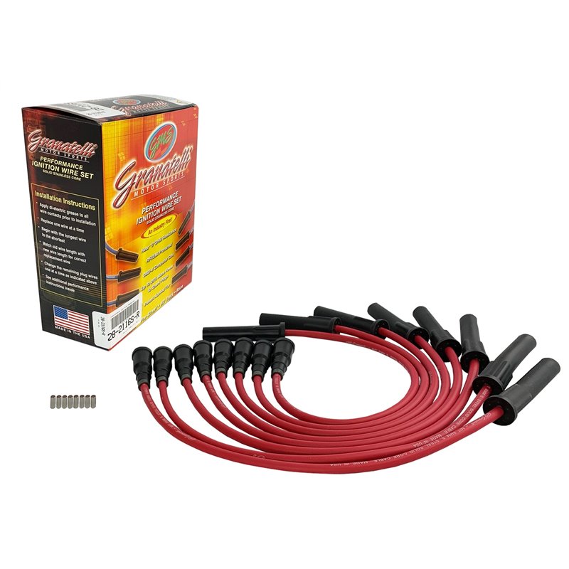 Granatelli Motorsports | Ignition Wires And Coil Pack Internals Granatelli Motorsports Spark Plug Wires & Boots