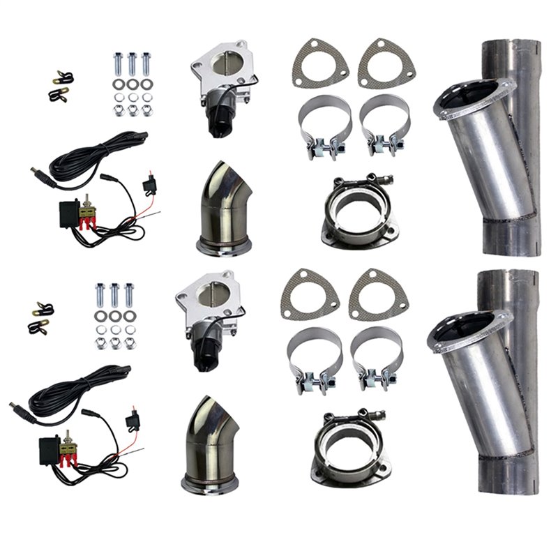 Granatelli Motorsports | Electronic Exhaust Cutout Kit Granatelli Motorsports Exhaust Cutouts