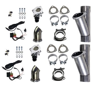 Granatelli Motorsports | Electronic Exhaust Cutout Kit Granatelli Motorsports Exhaust Cutouts