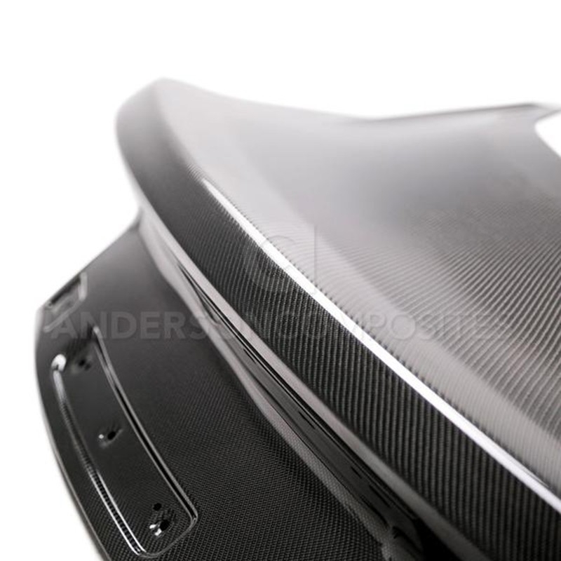 Anderson Composites | Carbon Fiber Decklid - Mustang 2015-2022 Anderson Composites Trunks & Hatches