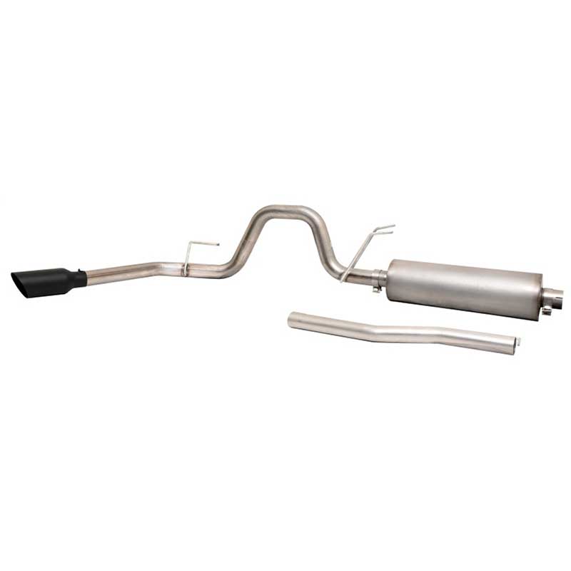 Gibson | Black Elite Cat-Back Single Exhaust Stainless - F-250 / F-350 7.3L 2020-2020 Gibson Performance Cat-Back Exhausts