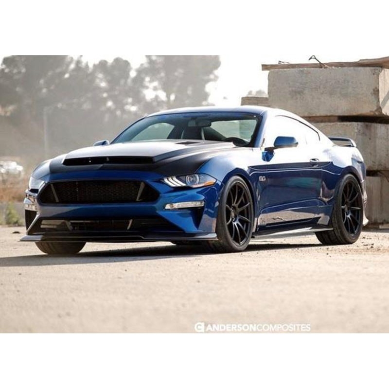 Anderson Composites | Carbon Fiber Splitter/Lip - Mustang 2.3T / 5.0L / 5.2L 2018-2022 Anderson Composites Lips, Splitters & ...