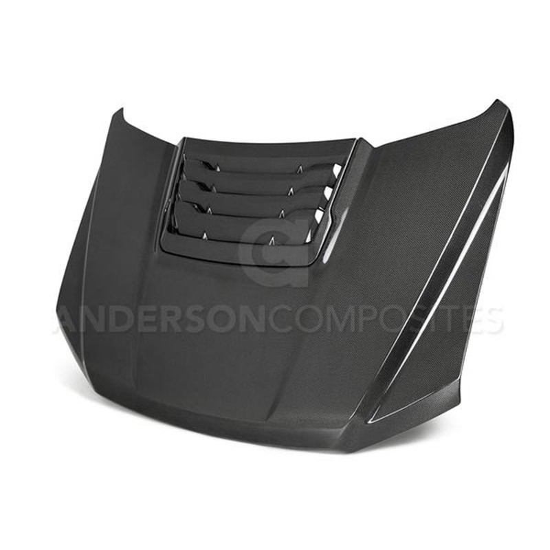 Anderson Composites | Carbon Fiber Hood - F-150 3.5T 2017-2020 Anderson Composites Hoods & Scoops