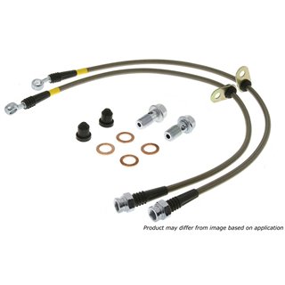 StopTech | Stainless Steel Braided Brake Hose Kit - Arrière StopTech Lignes a Freins