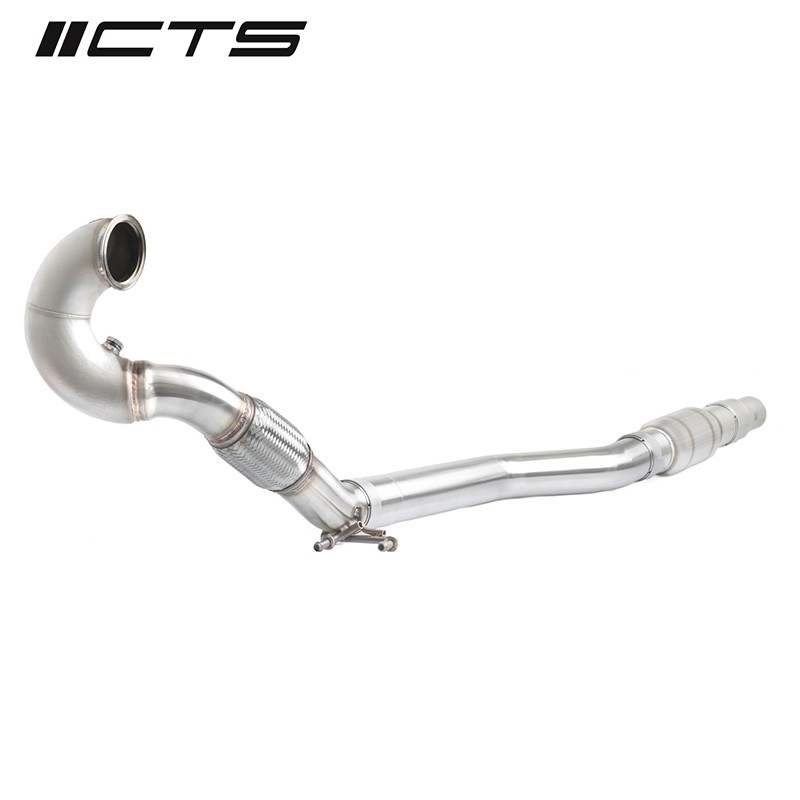 CTS TURBO | EXHAUST DOWNPIPE WITH HIGH FLOW CAT - MK7/MK7.5 GOLF AWD, GOLF R, A3/S3/TT/TT-S QUATTRO CTS Turbo Downpipes