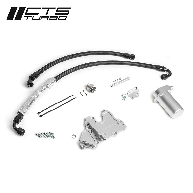 CTS TURBO | VW GOLF/ALLTRACK/SPORTWAGEN/GTI/GLI OIL CATCH CAN KIT MK7/MK7.5 CTS Turbo Oil Catch Can