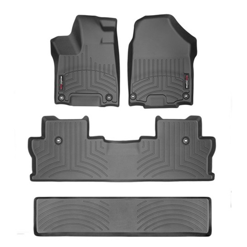 WeatherTech | FloorLiner Kit Front, 2nd & 3rd Row - Honda Ridgeline 17-21 WeatherTech Floor Mats