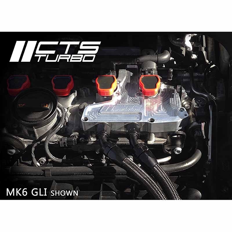 CTS TURBO | MK6 CC / GTI / GLI / A3 / TT 2.0T GEN1 TSI CATCH CAN KIT CTS Turbo Oil Catch Can