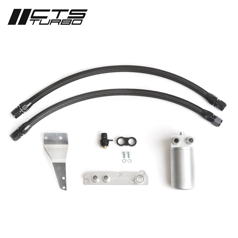 CTS TURBO | MK5 FSI CATCH CAN KIT CTS Turbo Oil Catch Can