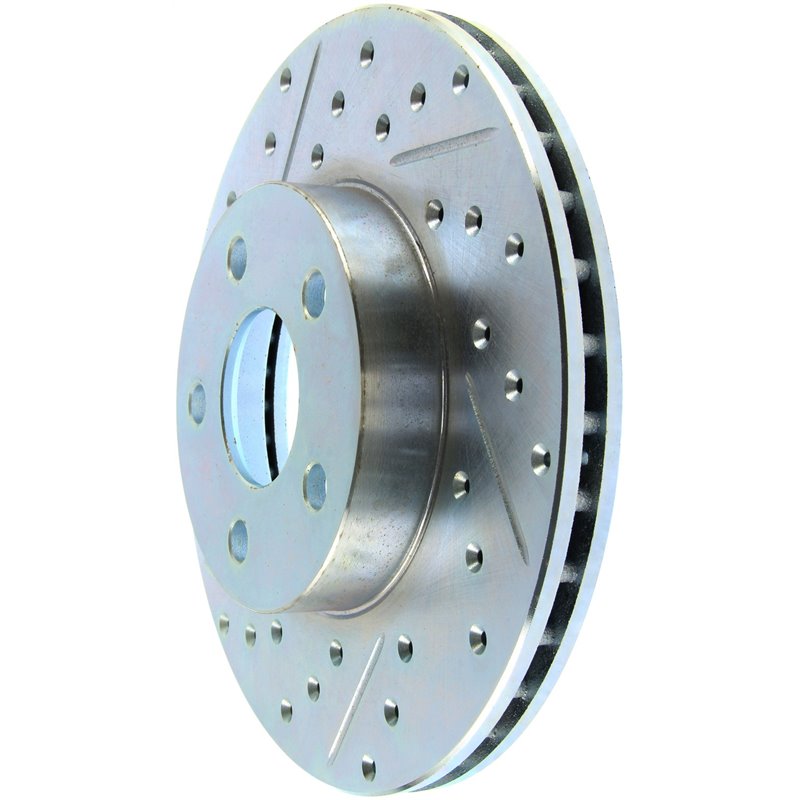 StopTech | Select Sport Rotor - Slotted & Drilled - Arrière Gauche - Vendu à l'unité StopTech Disques de freins