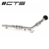 CTS TURBO | DOWNPIPE w/ HIGH-FLOW CAT GEN 3 1.8T/2.0T TSI CTS Turbo Downpipes