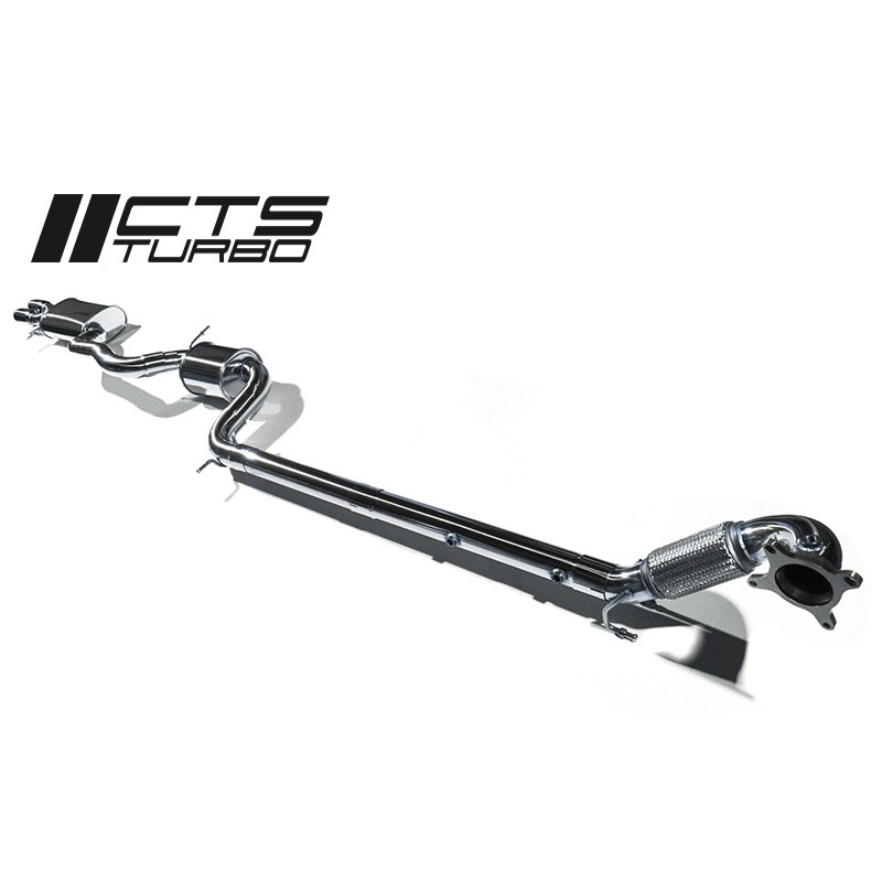 CTS TURBO | 3" TURBO-BACK EXHAUST VW MK6 JETTA GEN3 1.8T/2.0T CTS Turbo Cat-Back Exhausts