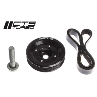 CTS TURBO | GEN 3 CRANK PULLEY KIT CTS Turbo Pulleys & Belts
