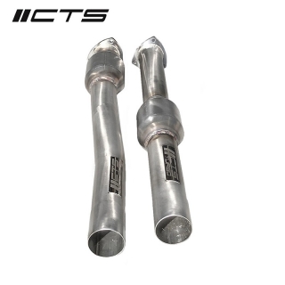 CTS TURBO | MK3 TTRS / 8V RS3 FACELIFT MID PIPES CATALYTIC CONVERTER CTS Turbo Downpipes