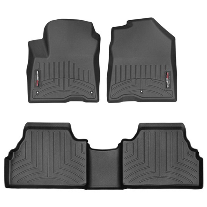 WeatherTech | FloorLiner Kit (Front & Rear) - Hyundai Kona Electric 2019-2022 WeatherTech Floor Mats