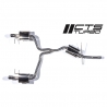 CTS TURBO | B8 A4 2.0T DUAL EXHAUST (SEDAN/AVANT) CTS Turbo Cat-Back Exhausts