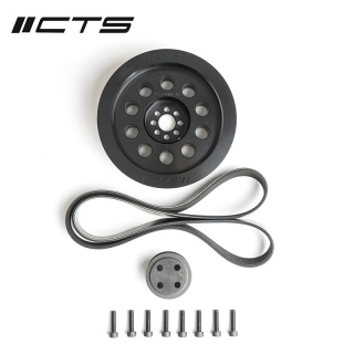 CTS TURBO | 3.0T V6 DUAL PULLEY UPGRADE KIT (BOLT-ON, 180MM) CTS Turbo Poulies & Courroies