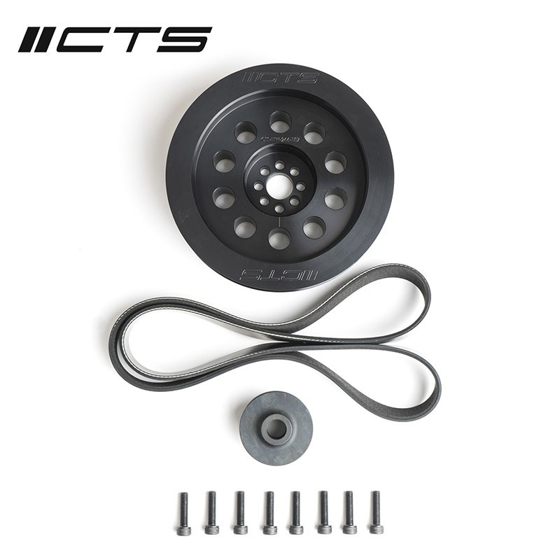 CTS TURBO | 3.0T V6 Dual Pulley Upgrade Kit (Press-On, 187Mm) CTS Turbo Pulleys & Belts