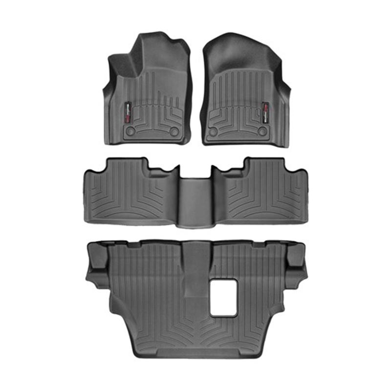 WeatherTech | FloorLiner Kit (1st, 2nd & 3rd Row) - Durango 2016-2022 (w/ Rear Bench Seat) WeatherTech Floor Mats