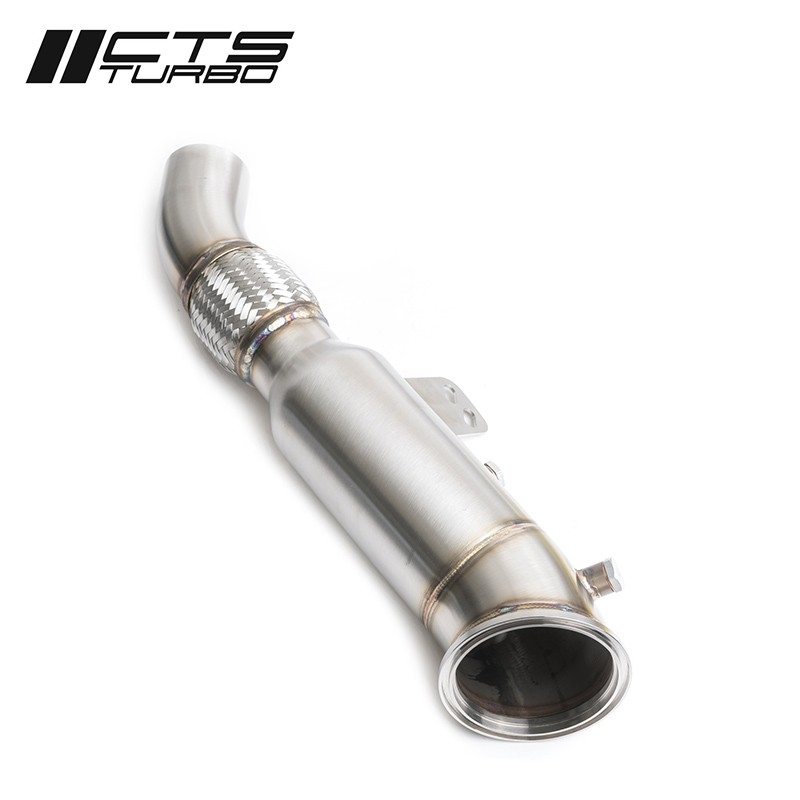 CTS TURBO | 4.5″ CATLESS DOWNPIPE - BMW B58 M140i/M240i/340i/440i/540i/740i RWD & XDRIVE CTS Turbo Downpipes